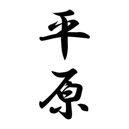 平原 縦書き (A)