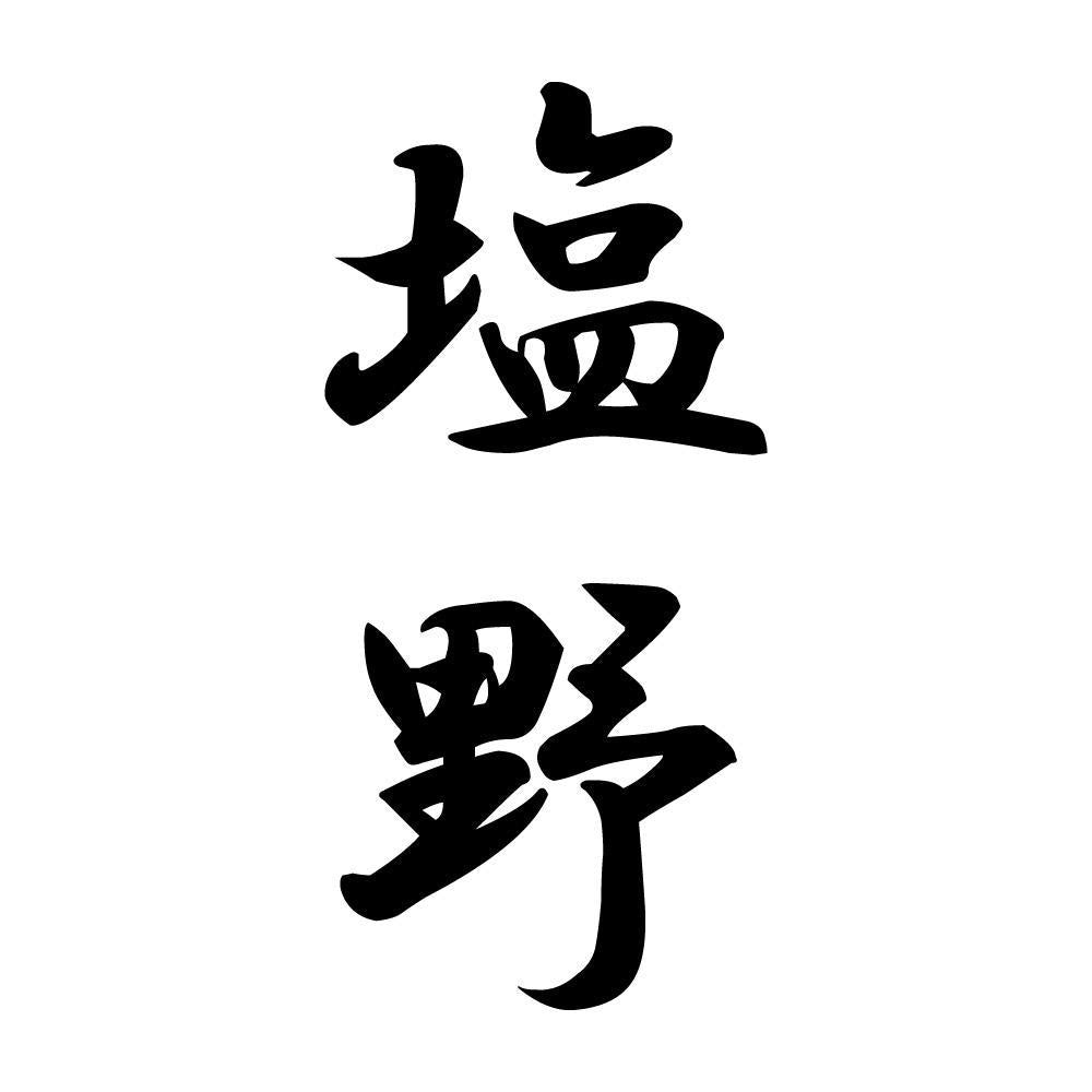 塩野 縦書き (A)