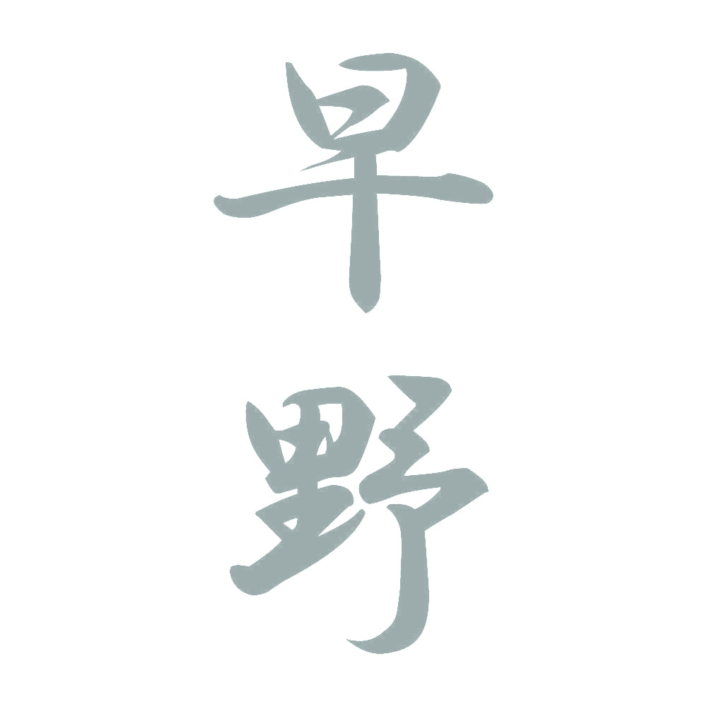 早野 縦書き (A) 10