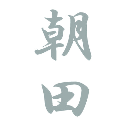 朝田 縦書き (A) 10