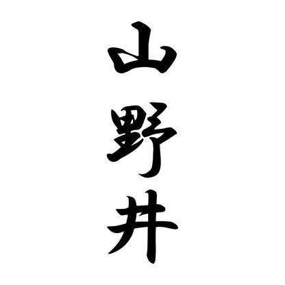 山野井 縦書き (A)