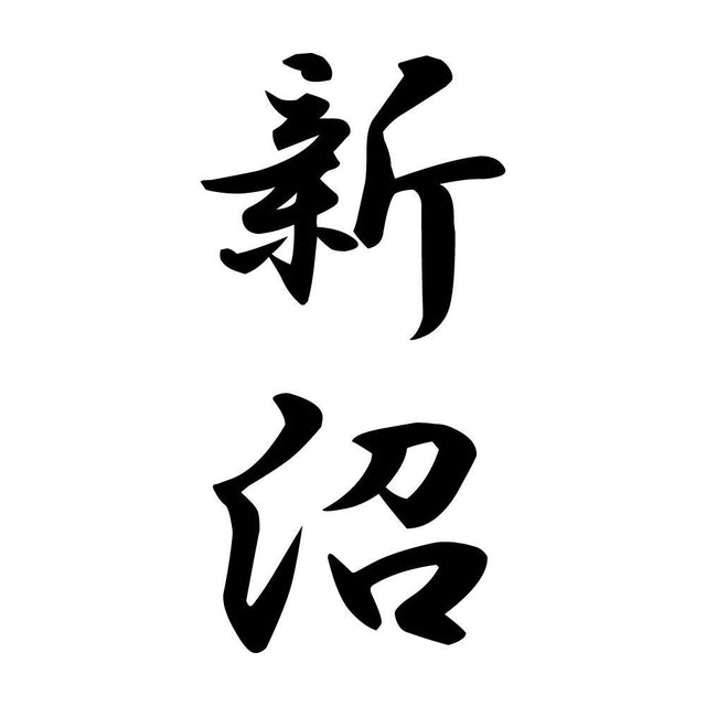 新沼 縦書き (A)