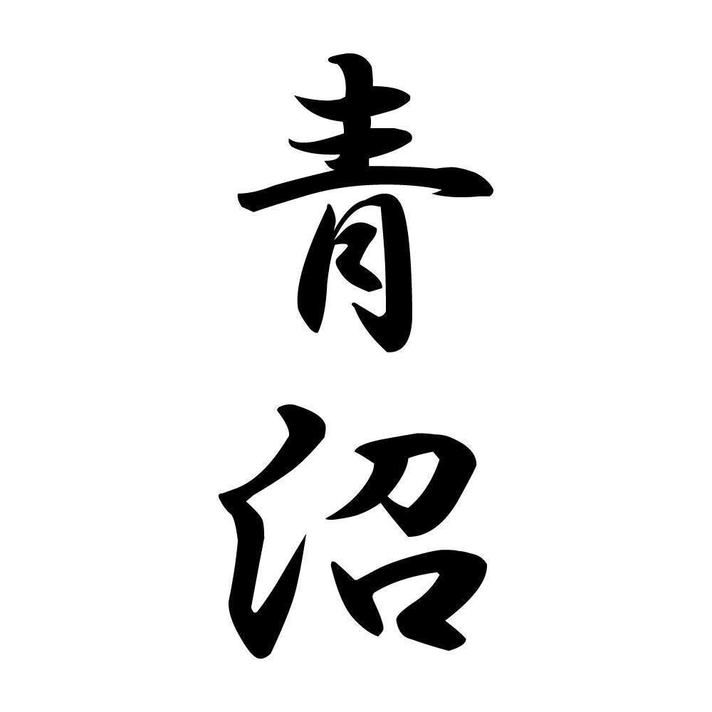青沼 縦書き (A)