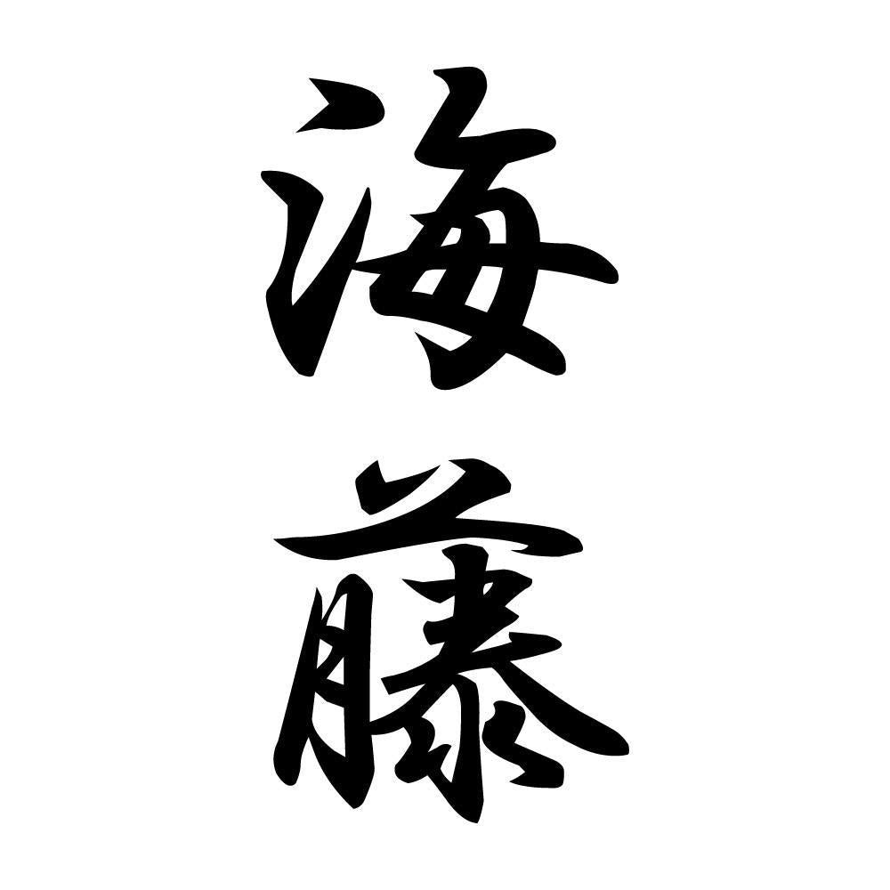 海藤 縦書き (A)