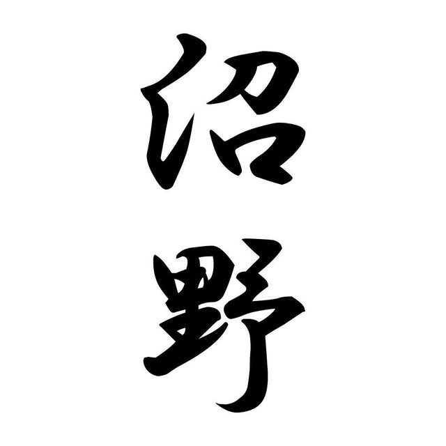 沼野 縦書き (A)