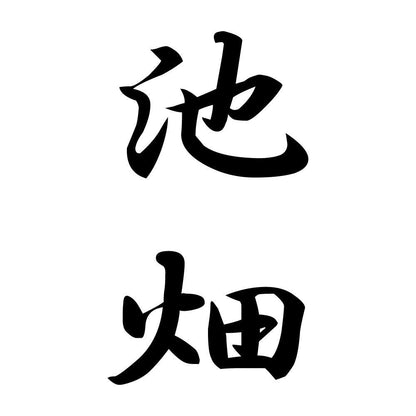 池畑 縦書き (A)