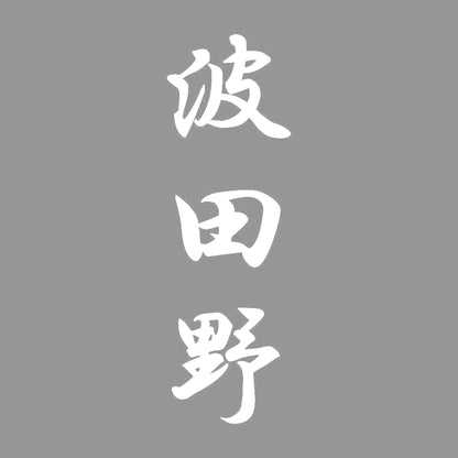 波田野 縦書き (A) 7