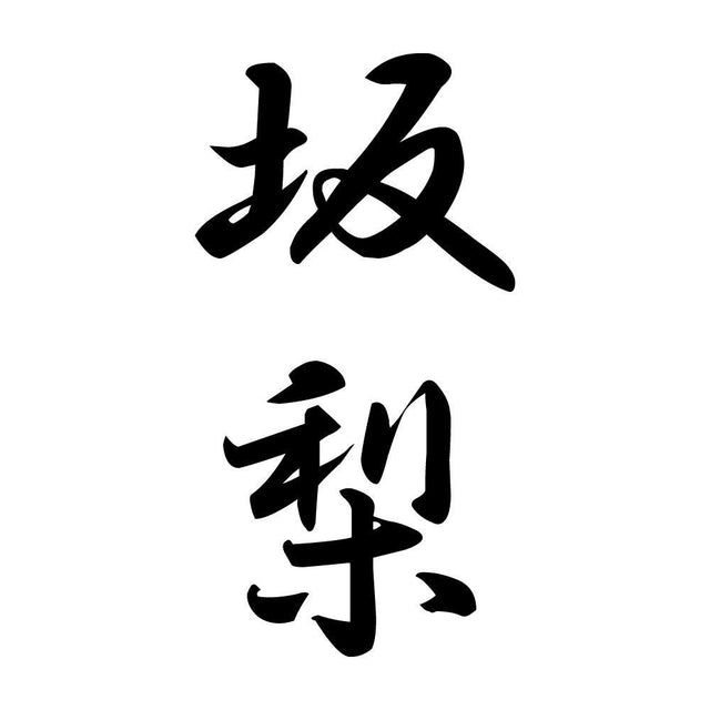 坂梨 縦書き (A)