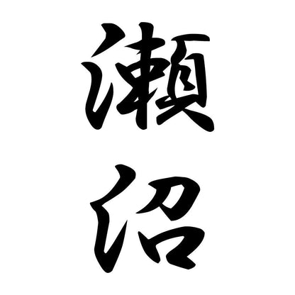 瀬沼 縦書き (A)