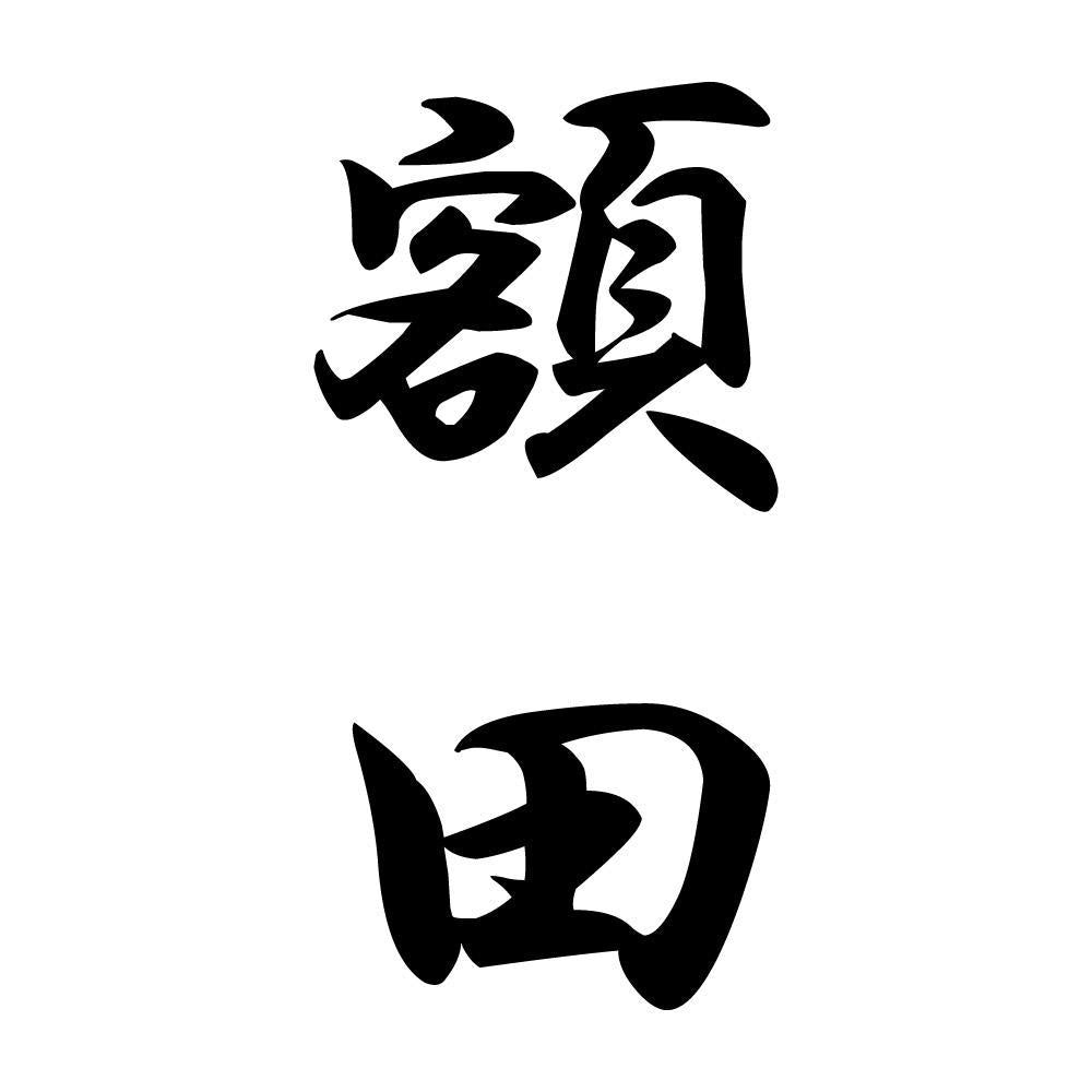 額田 縦書き (A)
