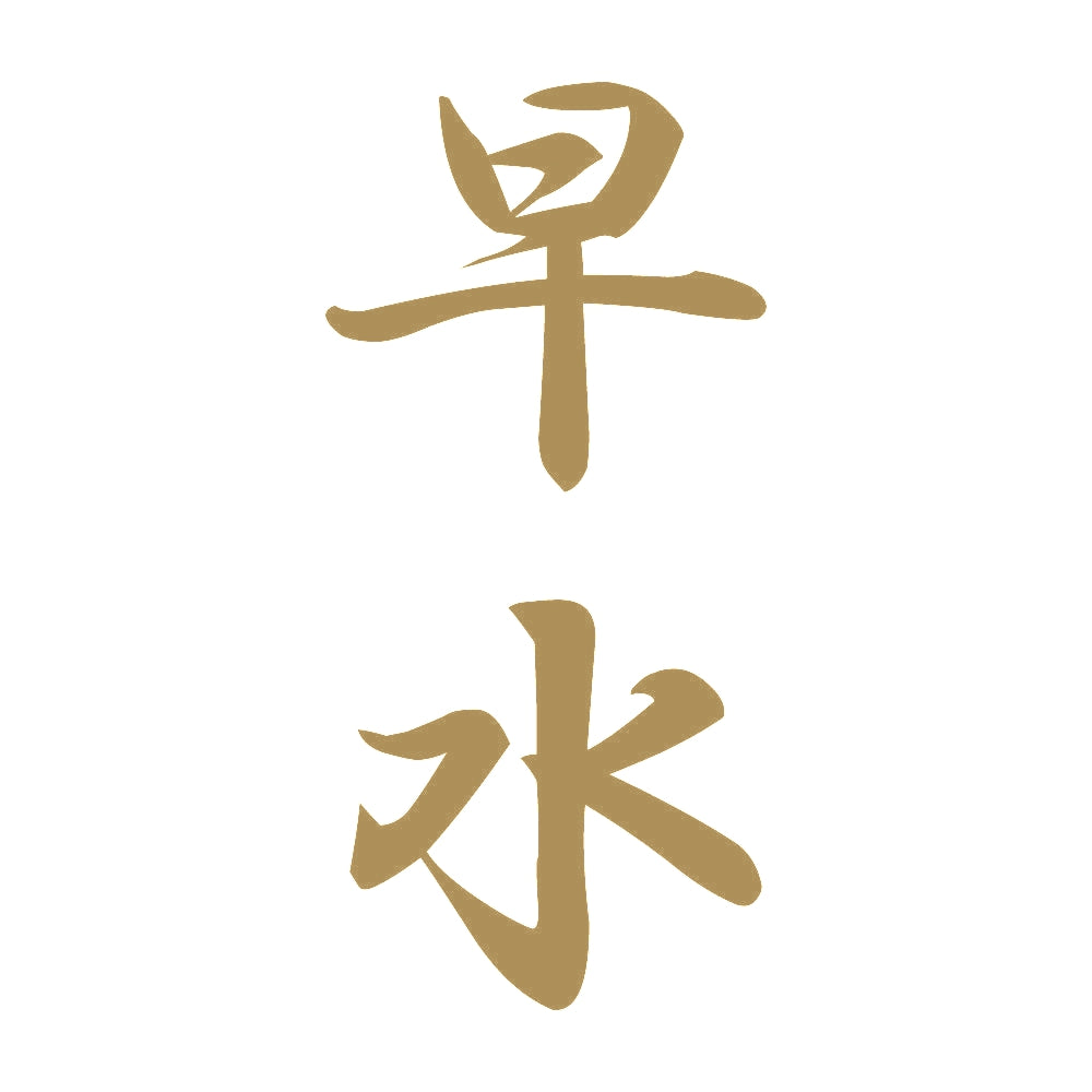 早水 縦書き (A) 9