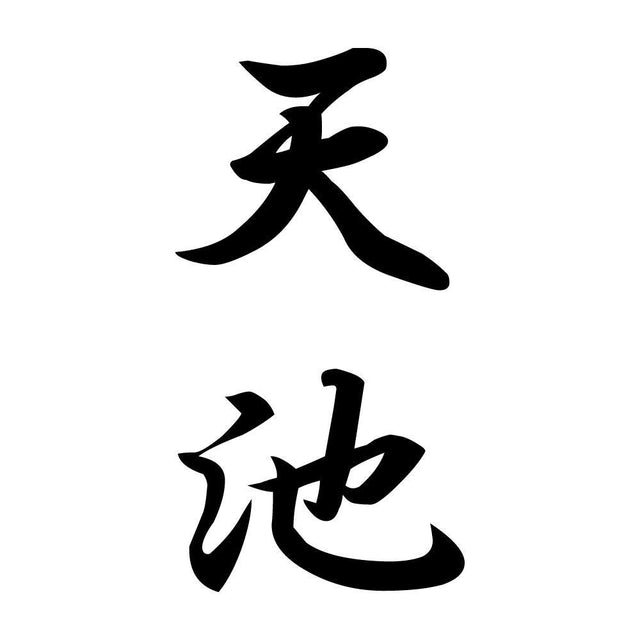 天池 縦書き (A)