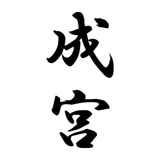 成宮 縦書き (A)