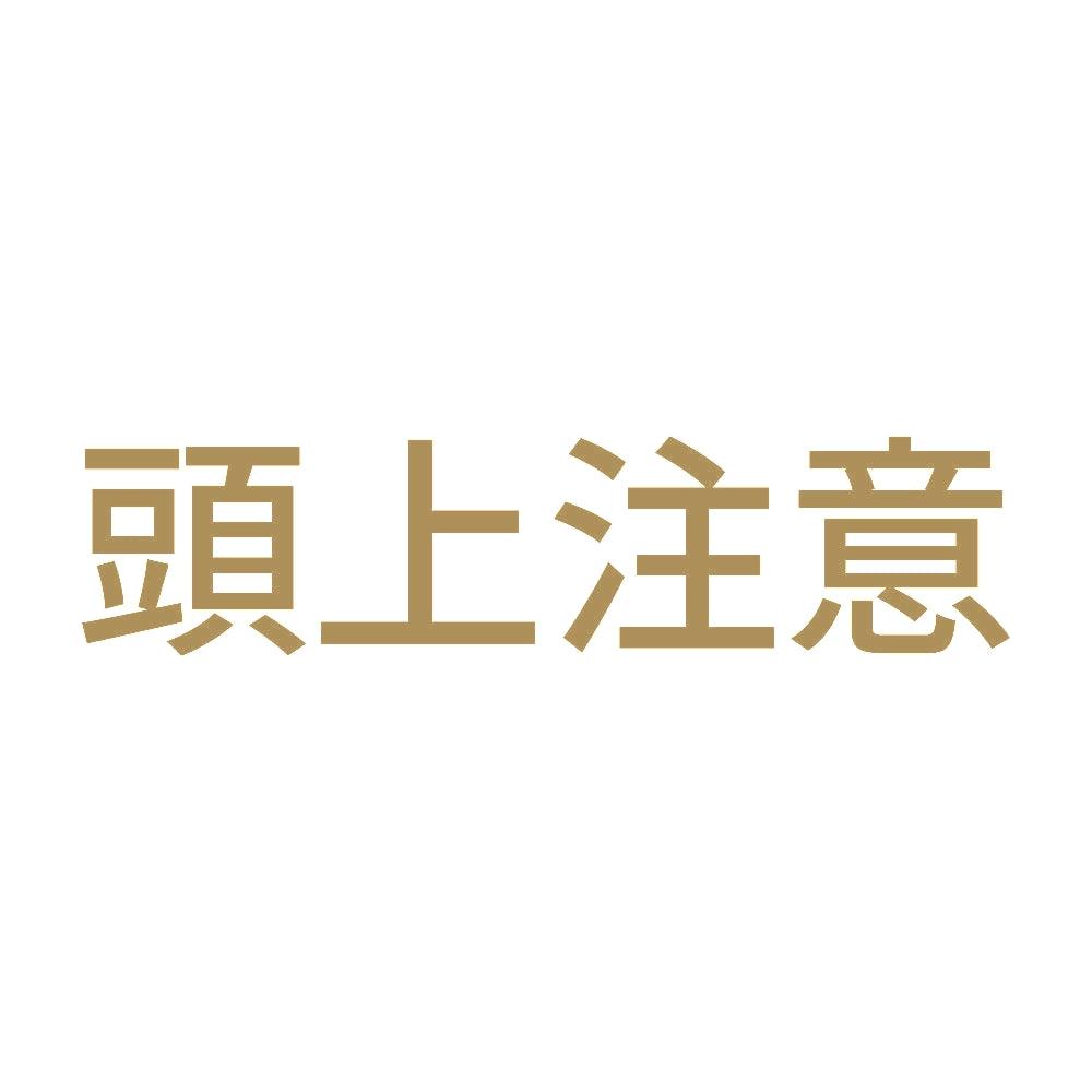 頭上注意 (A) 9