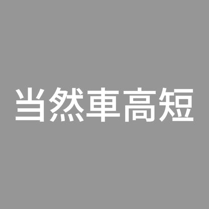 当然車高短 7