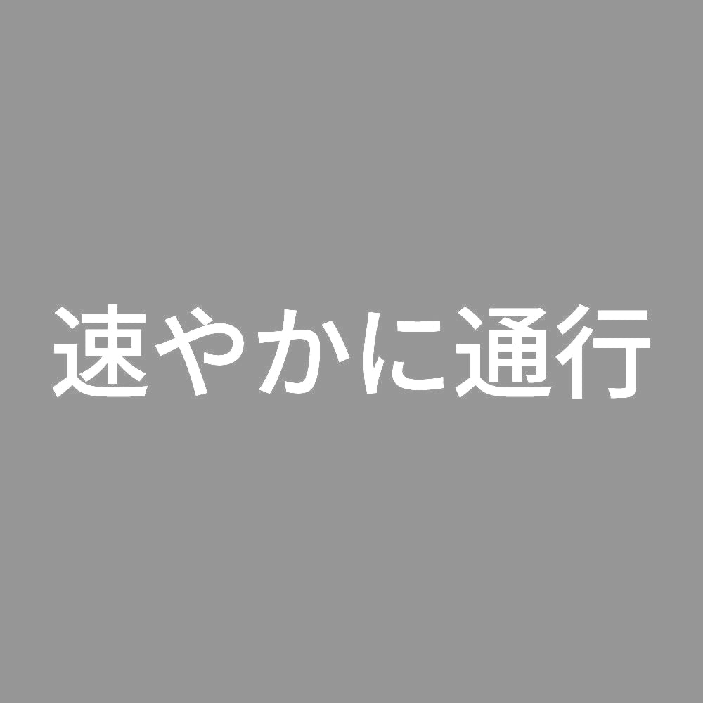 速やかに通行 7