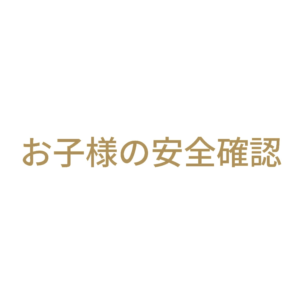お子様の安全確認 9