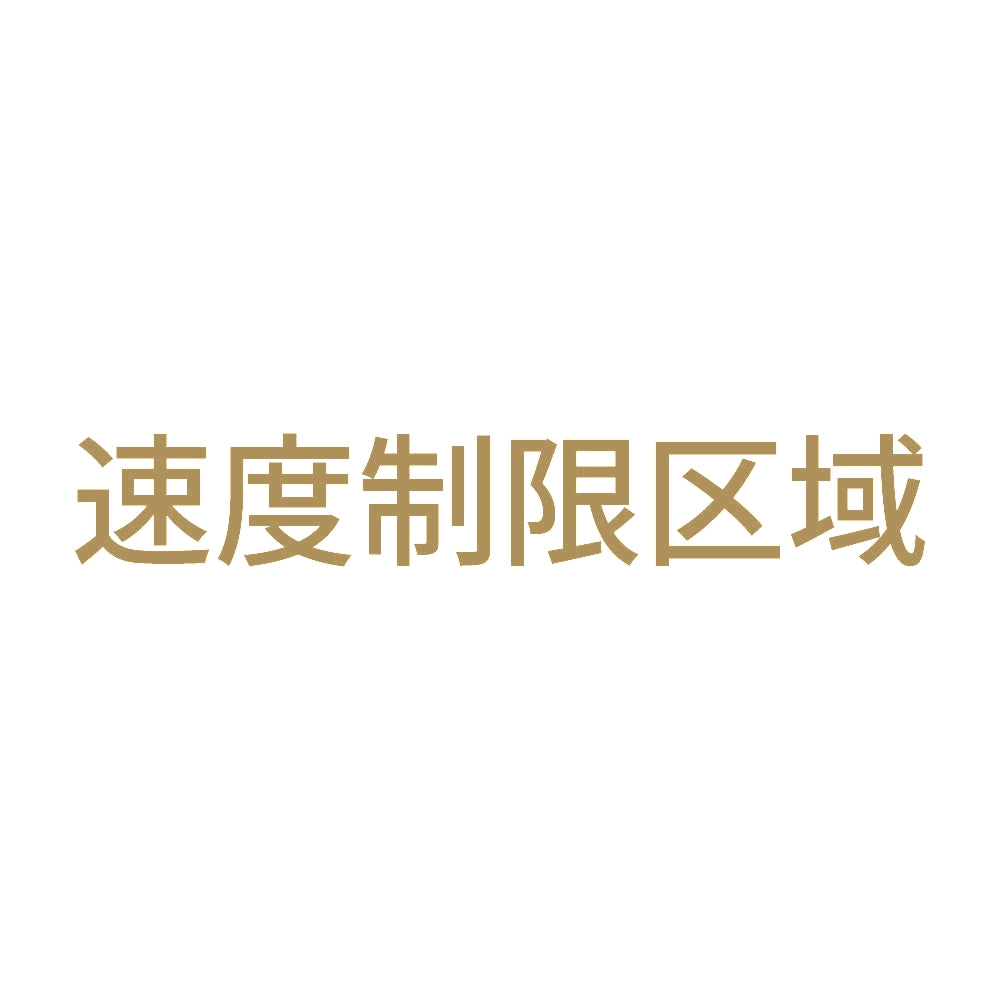 速度制限区域 9