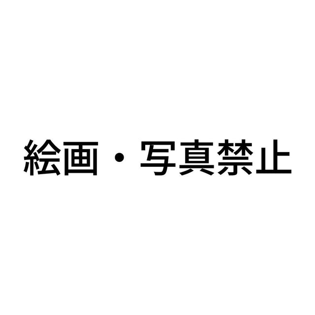 絵画・写真禁止