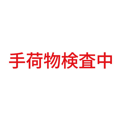 手荷物検査中 8