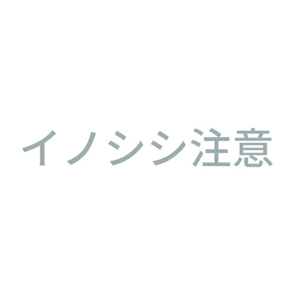 イノシシ注意 10