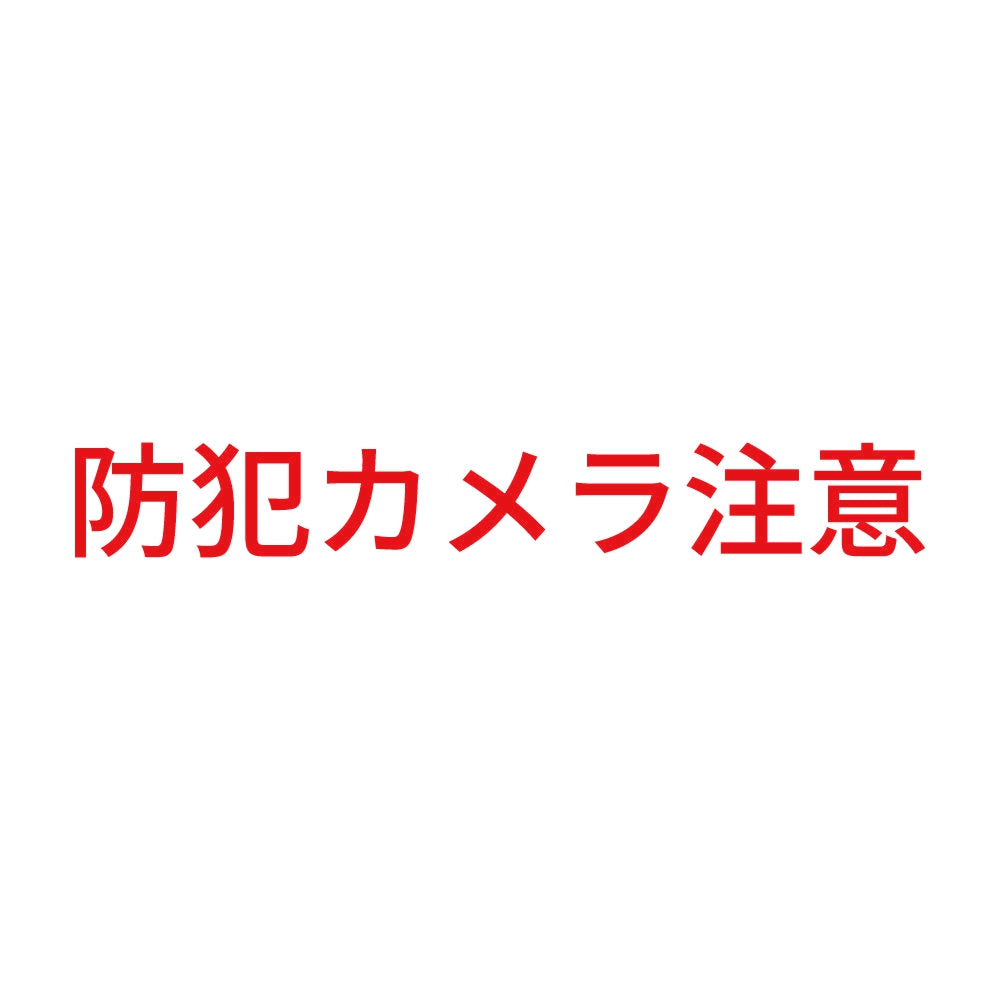 防犯カメラ注意 8