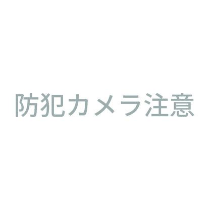 防犯カメラ注意 10