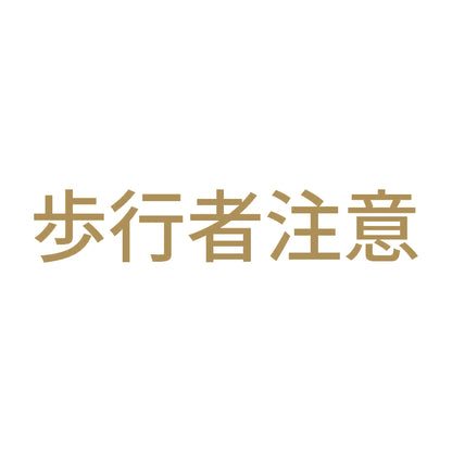 歩行者注意 9