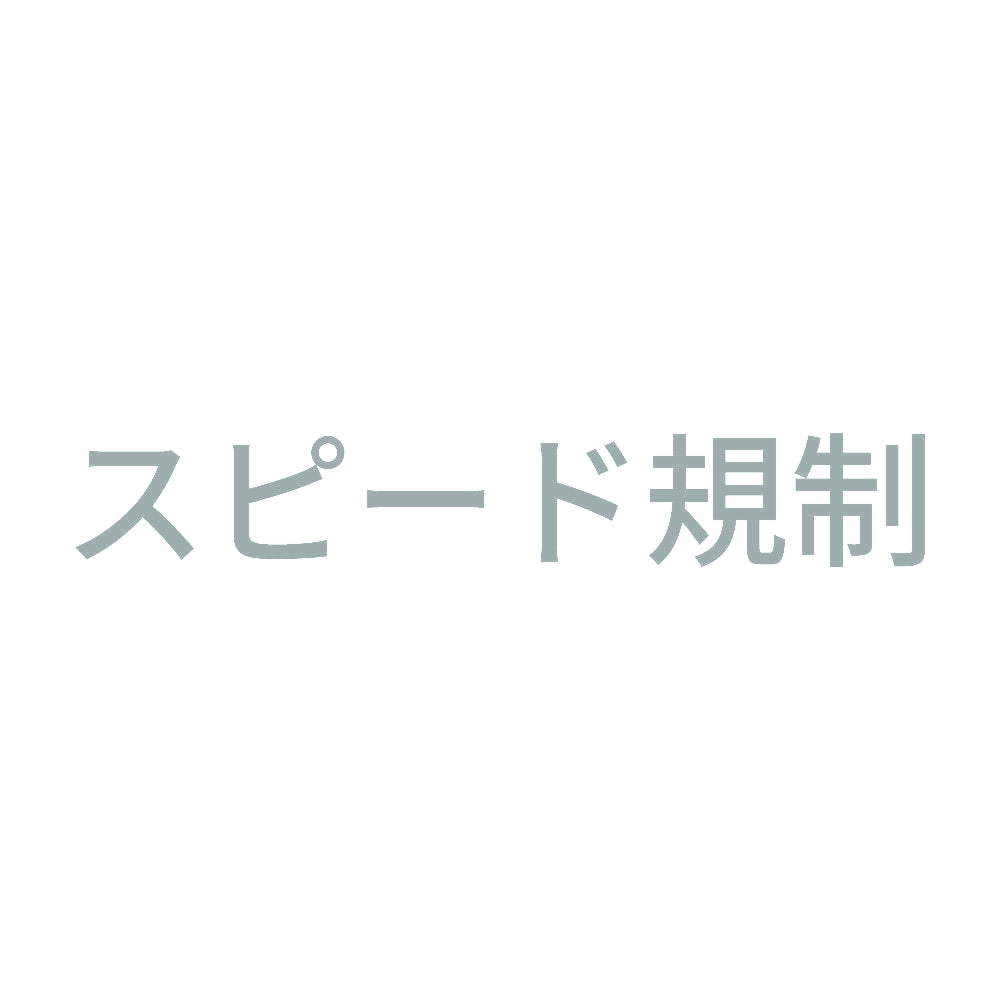 スピード規制 10