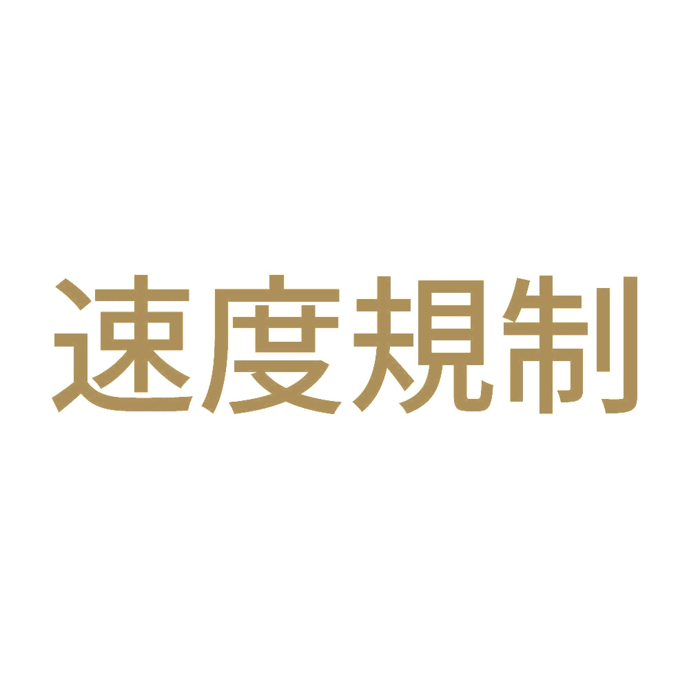 速度規制 9