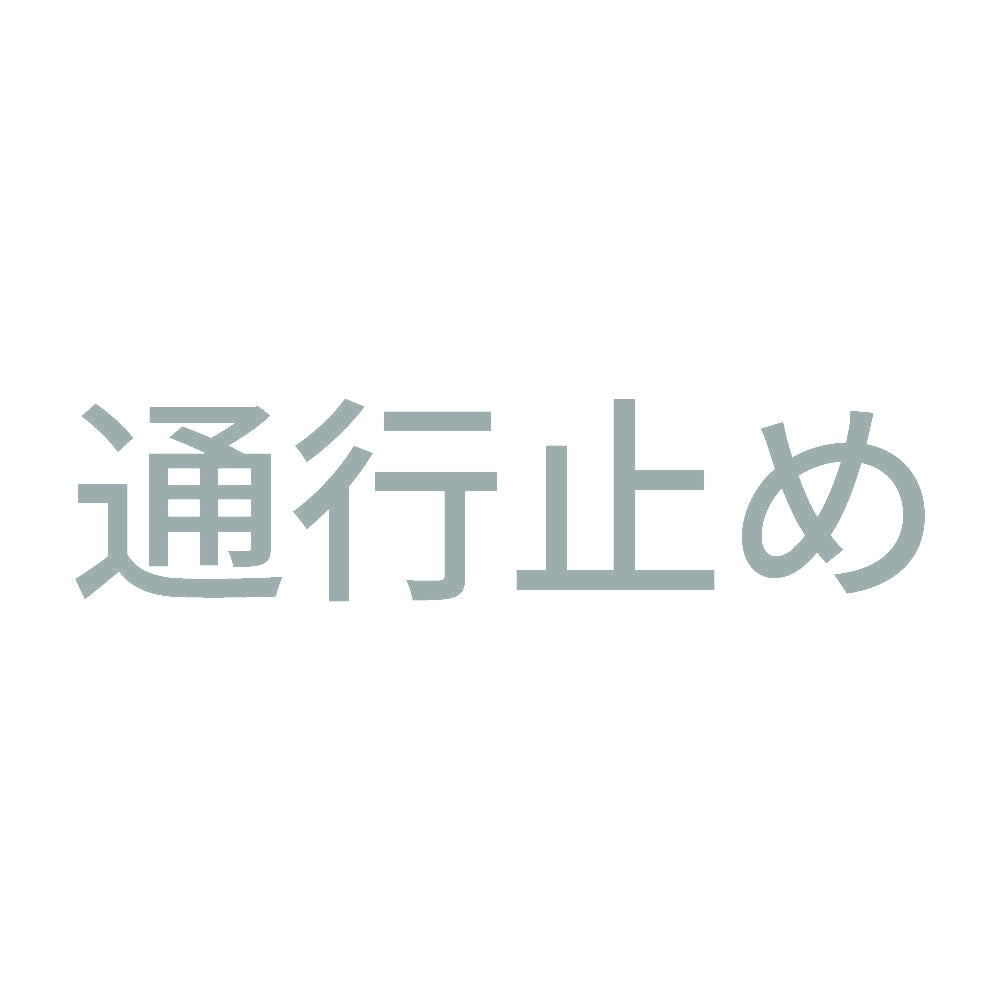 通行止め 10