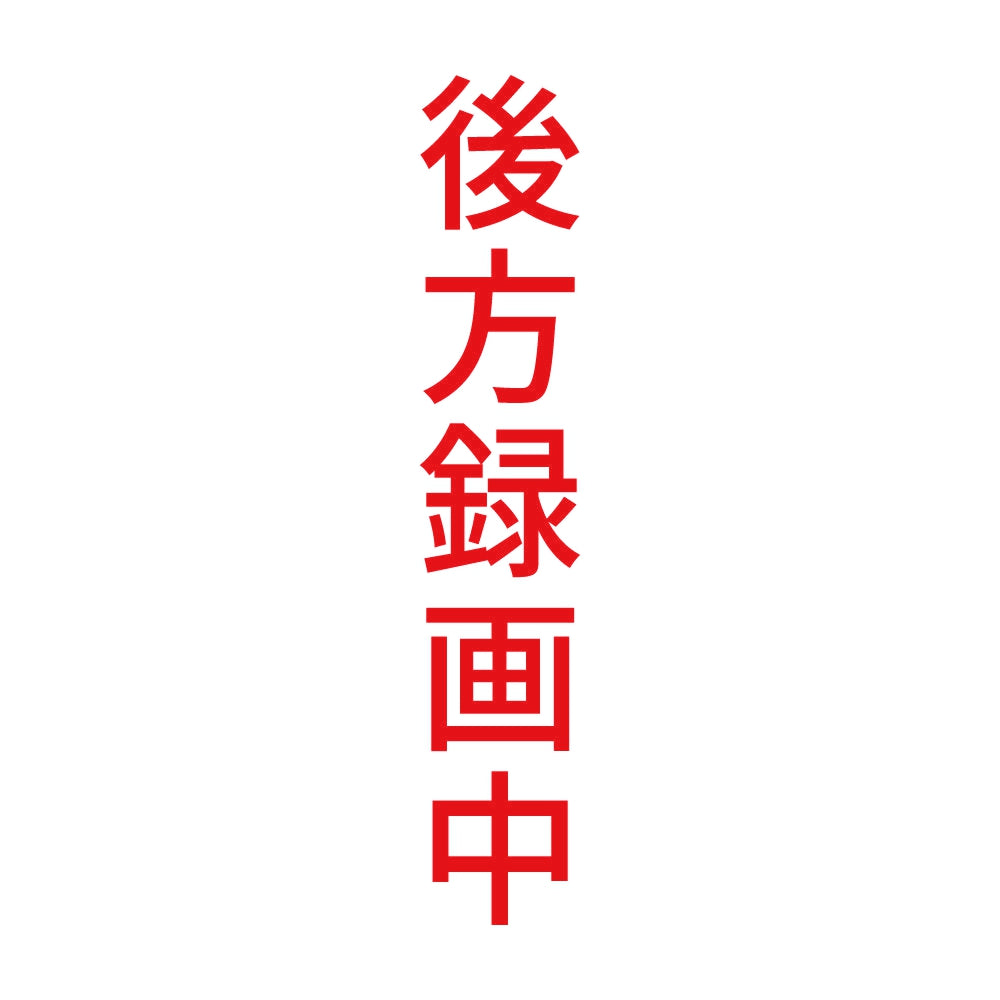 後方録画中 縦 8