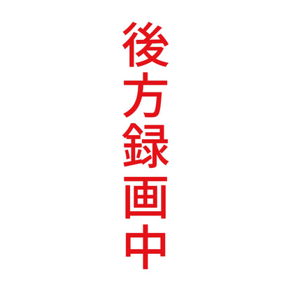 後方録画中 縦 8