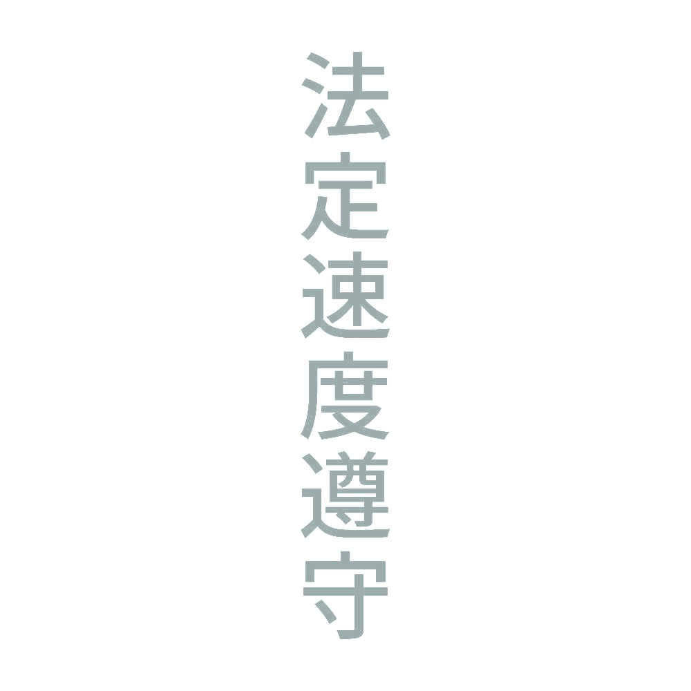 法定速度遵守 縦 10