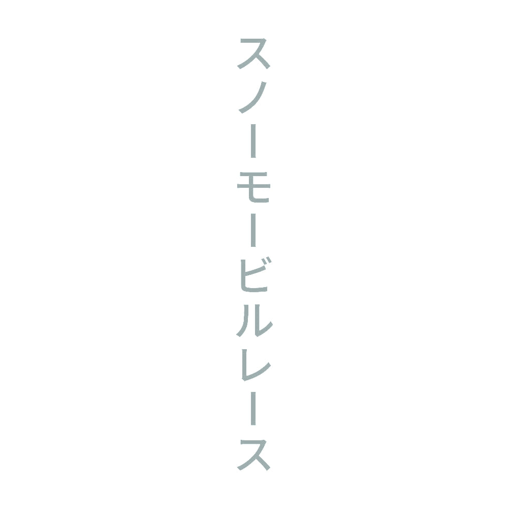 スノーモービルレース 縦 10