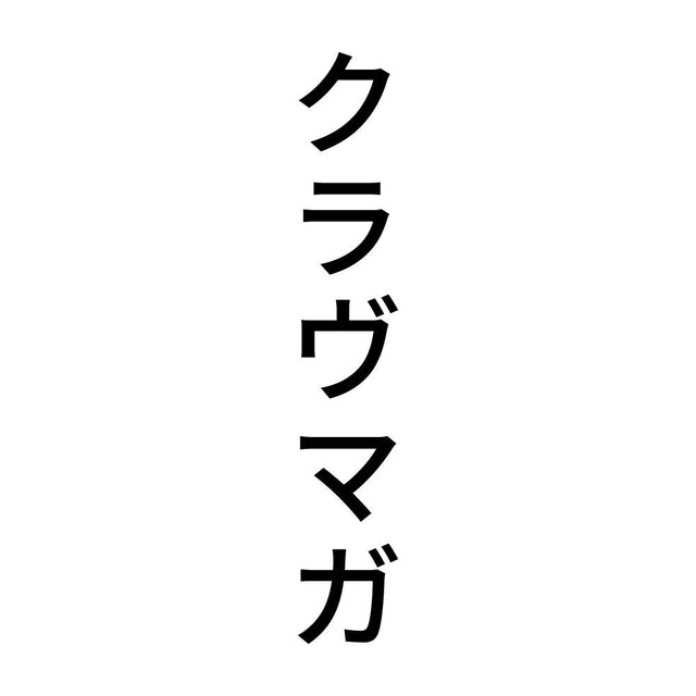 クラヴマガ 縦
