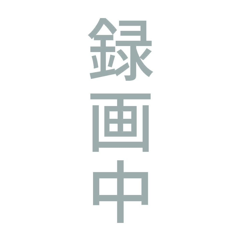 録画中 縦 10