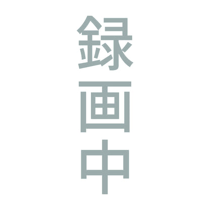 録画中 縦 10