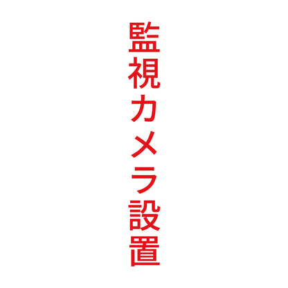 監視カメラ設置 縦 8