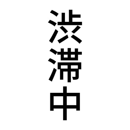 渋滞中 縦