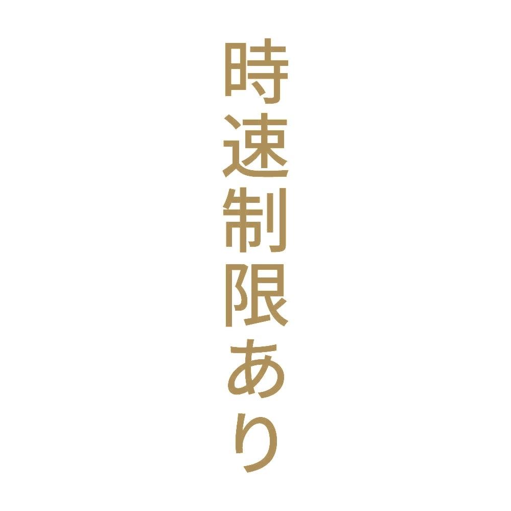 時速制限あり 縦 9