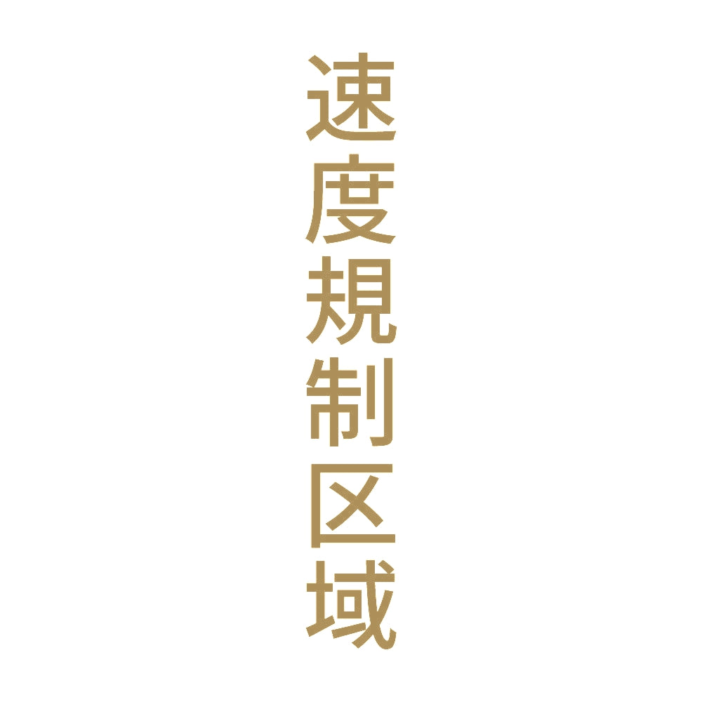 速度規制区域 縦 9
