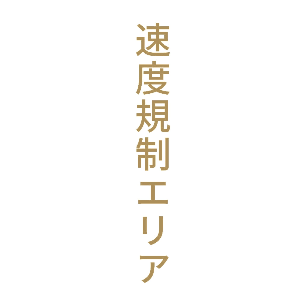 速度規制エリア 縦 9