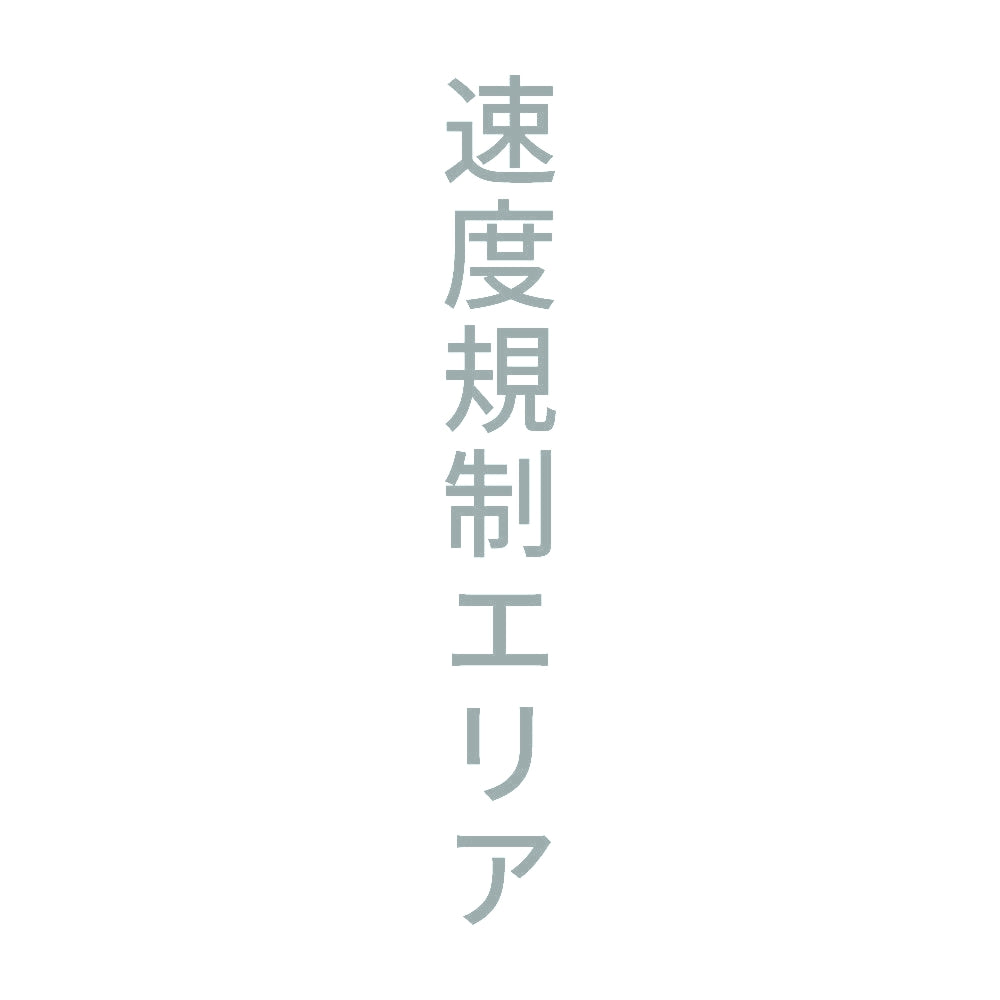 速度規制エリア 縦 10
