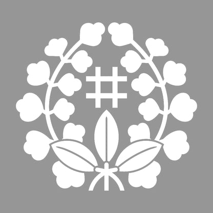 ばら藤に井桁紋 7