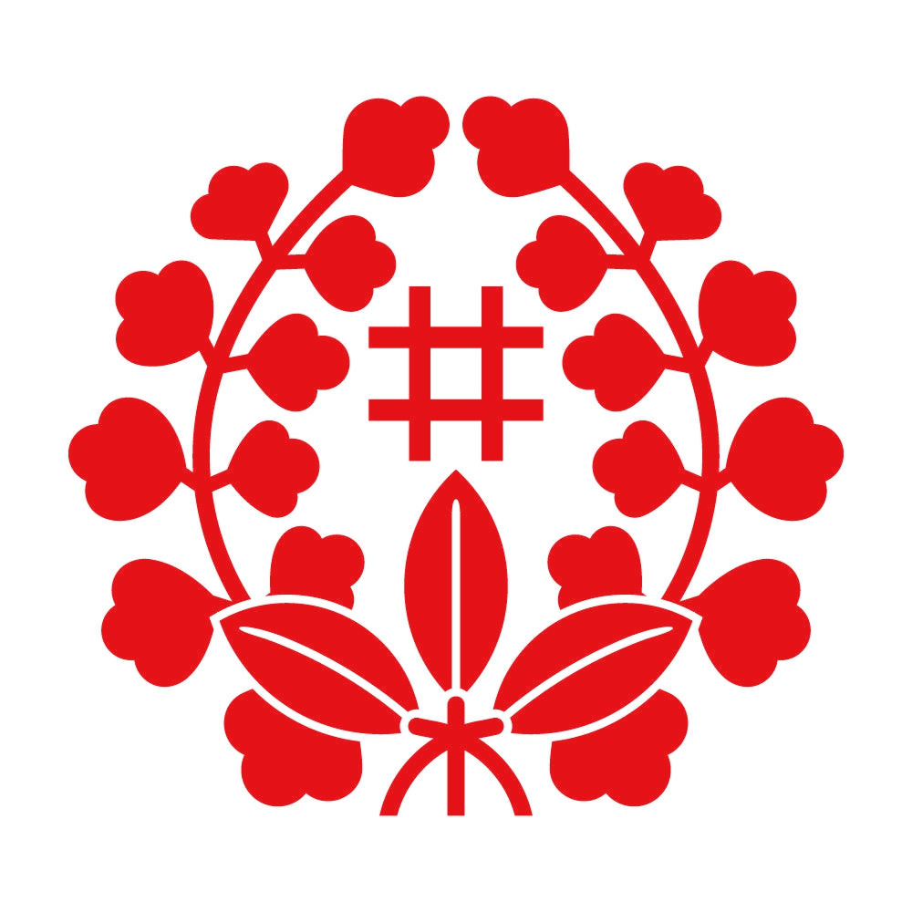 ばら藤に井桁紋 8