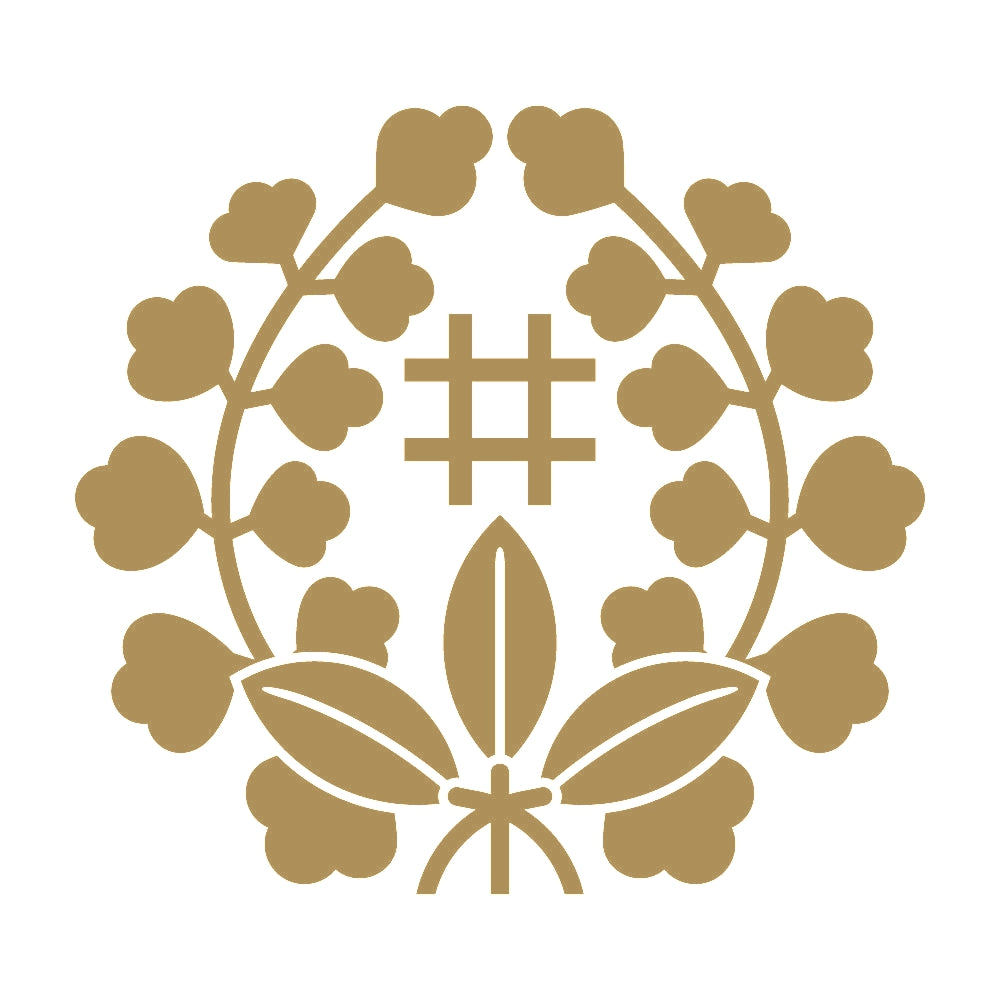 ばら藤に井桁紋 9