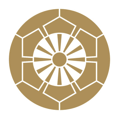 榊原源氏車紋 9