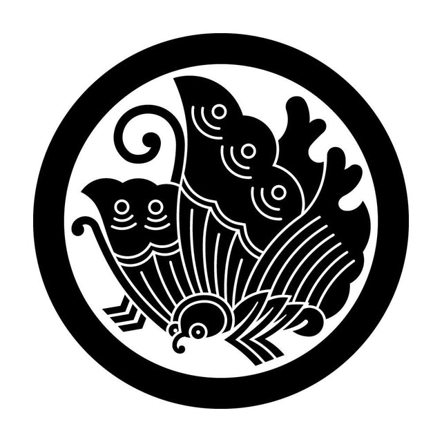 丸に揚羽蝶紋