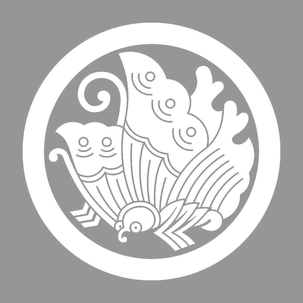 丸に揚羽蝶紋 7